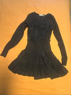 ramy brook penny bell sleeve mini dress Ramy Brook Penny Bell Sleeve Mini Dress - Blue